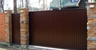 Купить откатные ворота консольные Елизово, цена от 2787 руб.