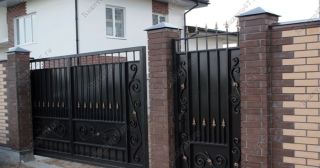 Купить распашные ворота кованные Елизово, цена от 4799 руб.